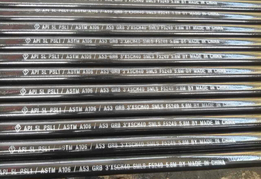 Carbon Steel Pipe A106 A53 Gr B API 5L Gr B