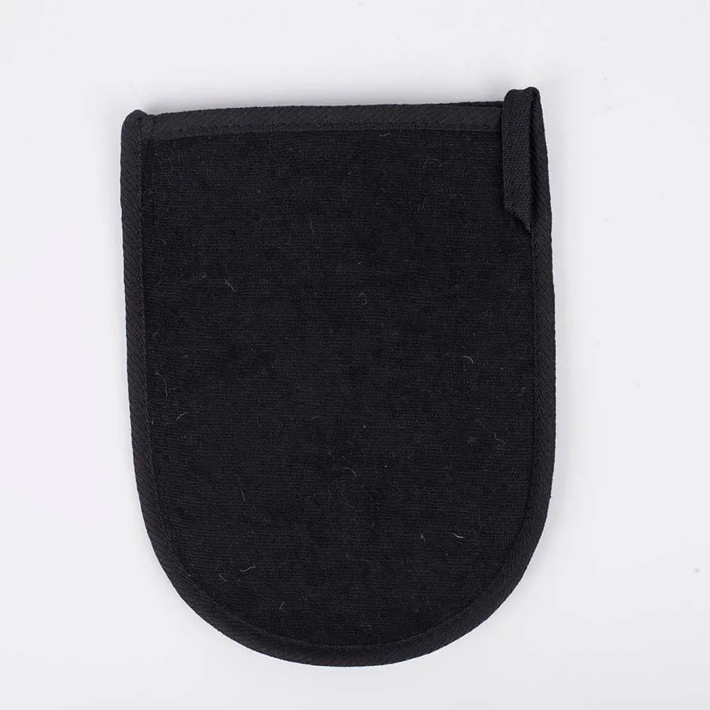 Bath Glove Linen/Black DC-Bm099