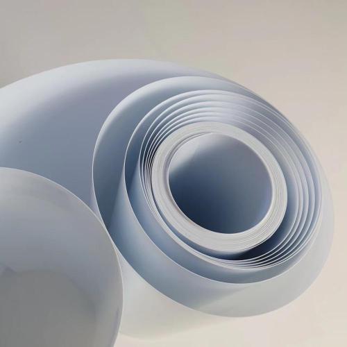 Blister hot forming porcelain white PVC film