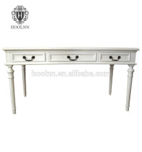 French Country Vintage Oak Writing Desk HL143-MW