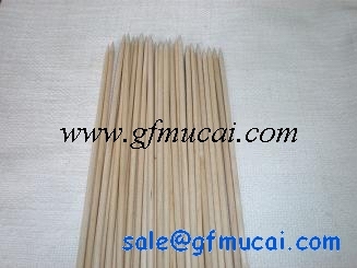 birch wood skewers wooden