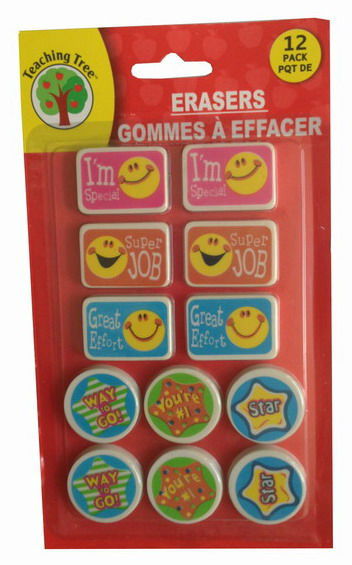 Smile Eraser Set for Pencil