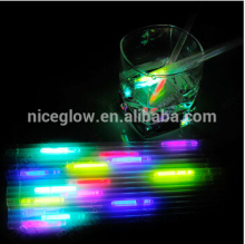 glow dringking straw