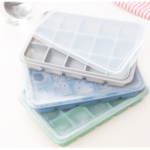 BPA Free Ice Cube Bany Moldes con tapas