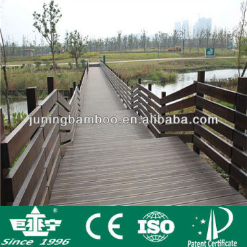 20mm thickness Commercial grade bamboo flooring/Outdoor strand woven bamboo flooring
