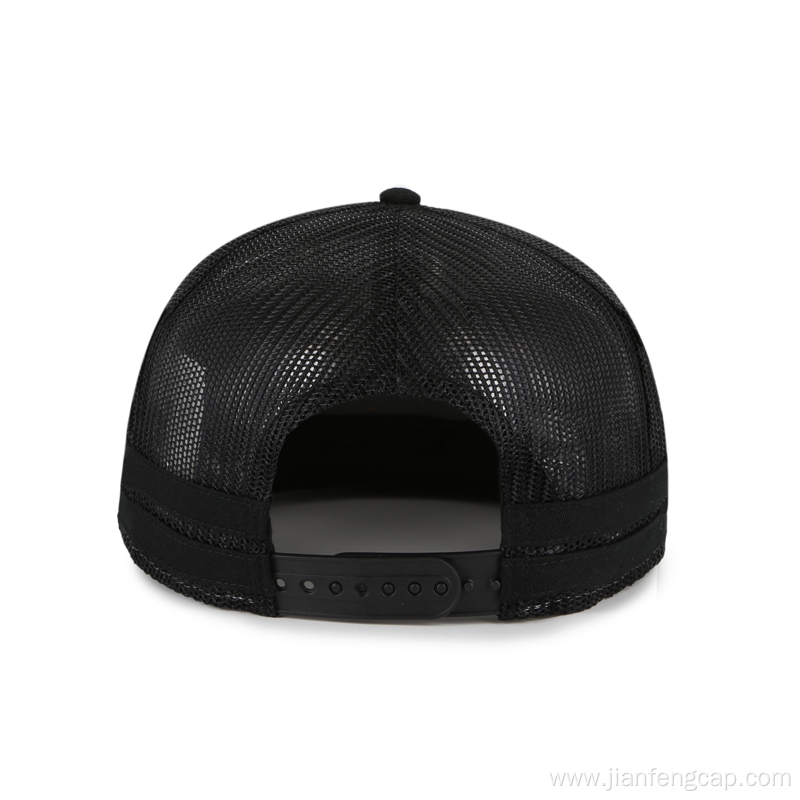 sublimation snapback hat PU patch with debossed logo