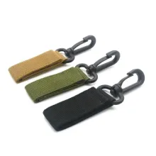 Custom Polyester Keychain Lanyards Carabiner Key Holder
