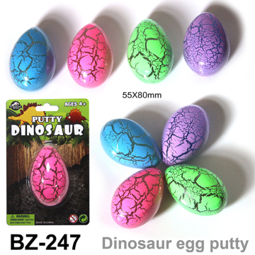 Cracked Dinosaur Egg Putty Toys/Egg Slime Toy