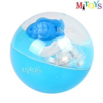 Mitoy 2015 quality products factory wholesale custom flashing bouncing balls with flashing light