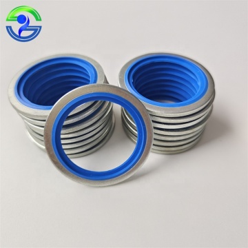 Nbr Metal Zinc Plated Steel Compound Gasket Bolt Washer Combination