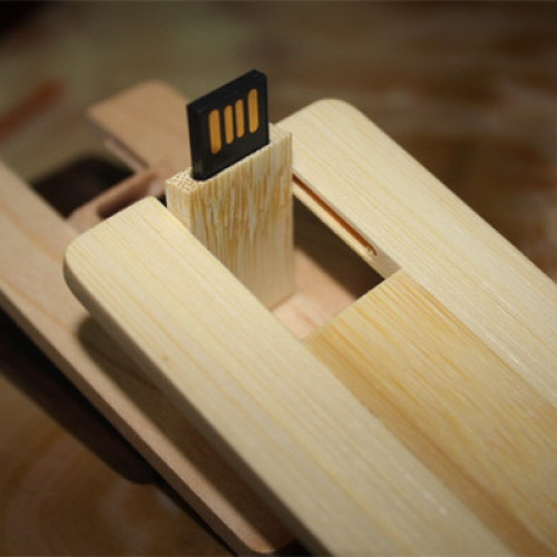 Wood Bamboo Card USB-flashstation