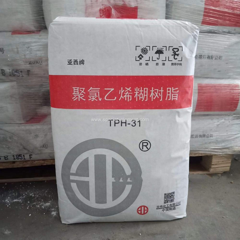 Tianye PVC Paste Resin TPH31 for Glove