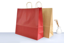 Customized printing carrying kraft paper bag