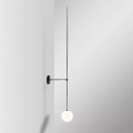 LEDER Black Reading Wall Lamp