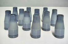 Silicon nitride ceramic protective nozzles for welding