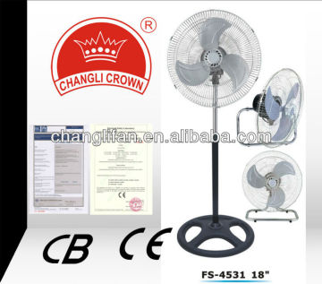 18'' 3 in 1 industrial electric fan