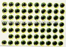 3D eyes for fishing lures
