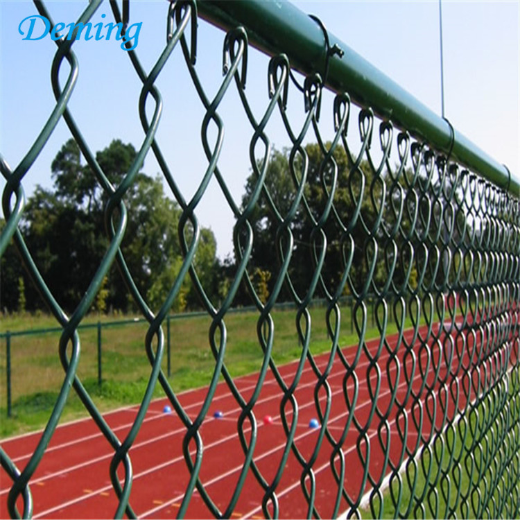 PVC Coated Wire Mesh Galvanised Stadium Fence Gates