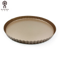 Champagne gold 11" Round Baking Pie Dish Pan