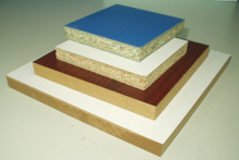 Particle board