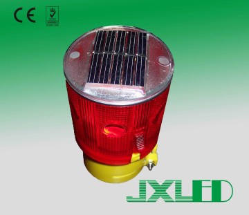 Solar Caution Light/ Solar Signal Light Red