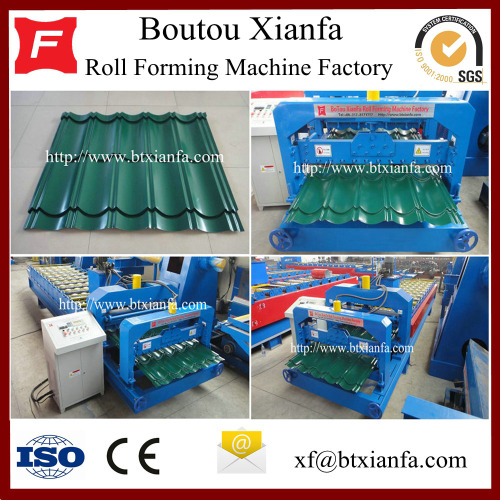 Glaze Tile Iron Roof Sheet Making Machine