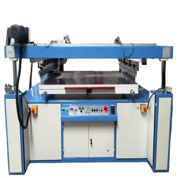 Plane silk screen printing machine for cardboard