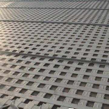 50kn Fiber Glass Glassfiber Geogrid Coated with Bitumen