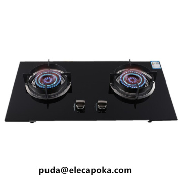 Full air intake 2 burner gas stove