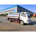 3-4tons fresh milk truck tank with milk pump