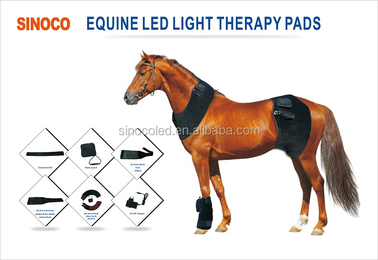 Red Infrared Light Therapy Horse Leg Wrap LED for Dogs and Horses