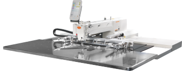 Industrial sewing machine for footwear