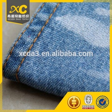 Roll denim ruffle pants fabric to south america market