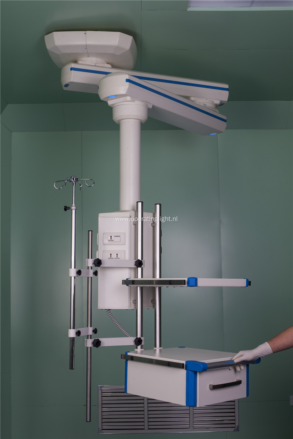 double arm Ceiling Rotator Medical Pendant