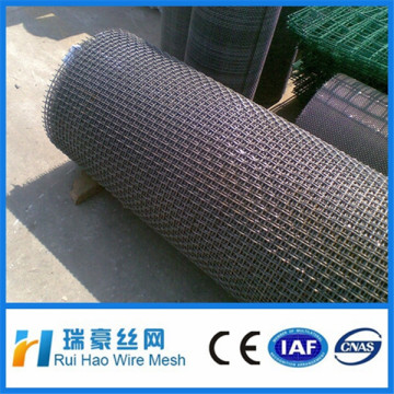 Slot hole crimped wire mesh/Galvanized crimped wire mesh