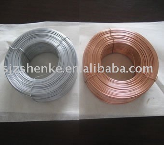 copper coated stitching wire/galvanized stiching wire