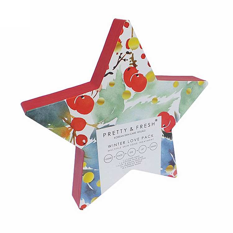 Fancy γενέθλια αστέρι σχήμα χαρτί δώρου Fancy Birthday Star Shaped Paper Gift Box