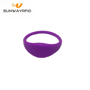 13.56MHZ RFID Wrist Strap NFC Silicone Slim Wristband
