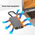 USB-C HUB Adapter Dock Station for MacBook Pro