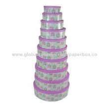 Fabric Boxes, Cardboard Covered with Fabric Inside and Outside