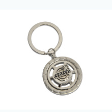 Porte-clés en métal de logo de voiture personnalisée premium
