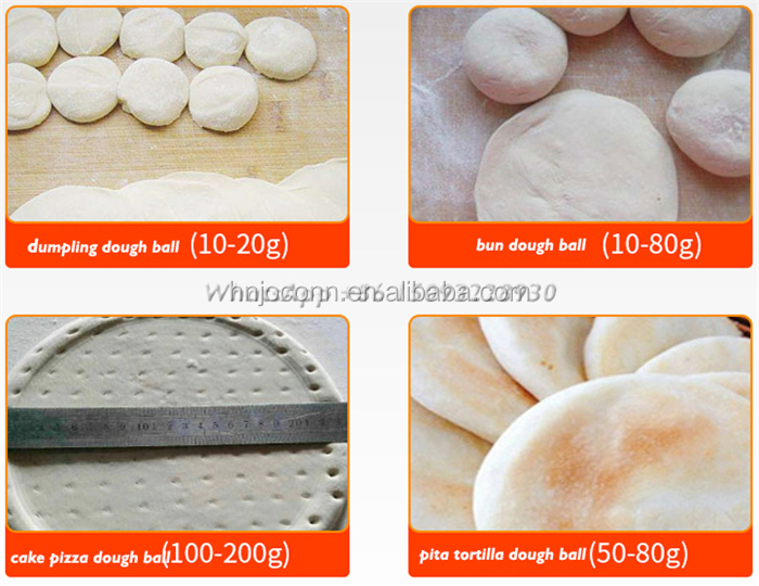 Commercial Dough Roller Samosa Pastry Dough Dividing and Cutting Machine electric tortilla bread Dough Ball Cutter