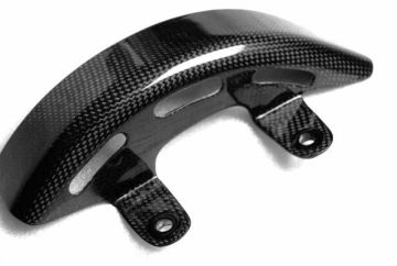 Carbon Fiber Motorbike Chain Guard assembly