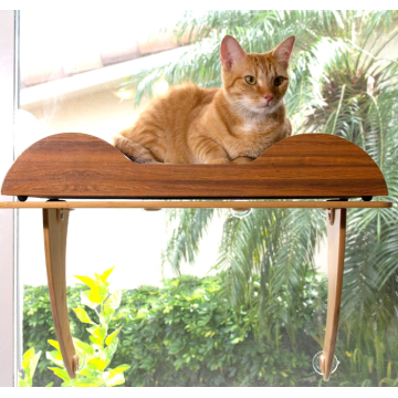 Eco Friendly Bamboo Cat Window Perch