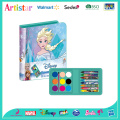 DISNEY FROZEN 18 pieces coloring art set