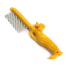 cartoon pet flea comb