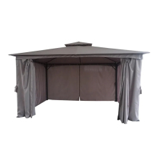 Modern Gazebo Outdoor Structure with Polyester Cover