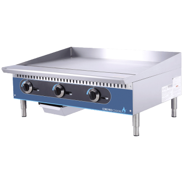 Gas Griddles - Manual Control
