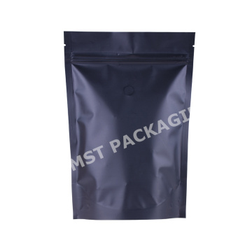 Stand Up Compostable Coffee Packaging Plastic Zipper Bag