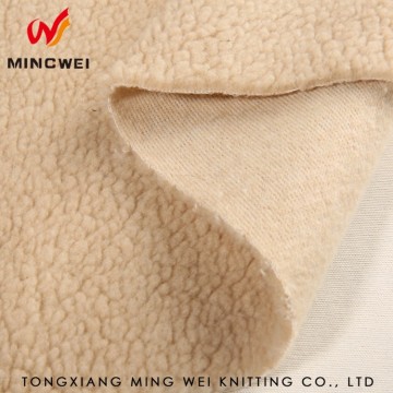 Top quality knitted flame-retardant micro velour fabric for baby blanket